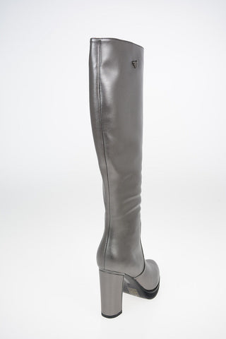 10cm Faux Leather Boot