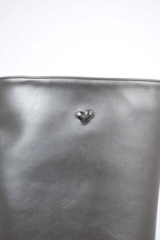 10cm Faux Leather Boot