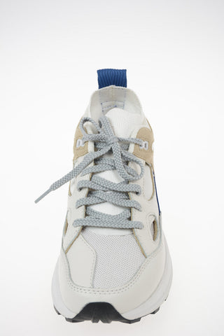 Sneakers AURA in Pelle e Tessuto
