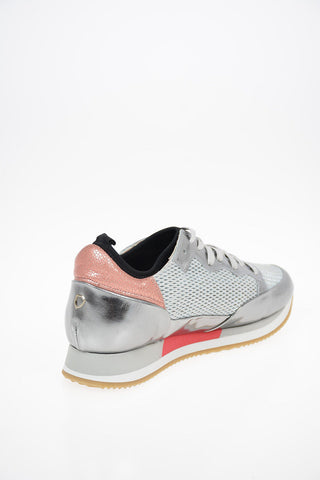 Fabric and Leather BRIGHT Sneakers