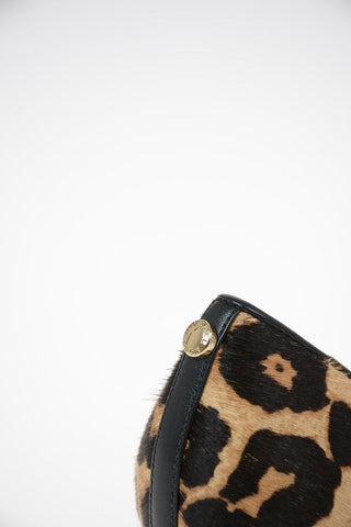 MICHAEL 9cm Leopard Printed Decolletè