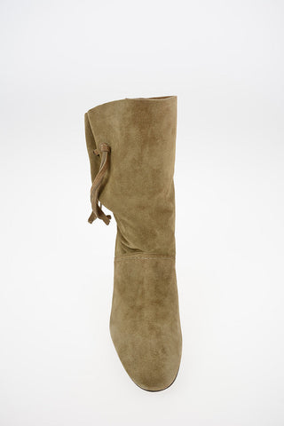 9cm Suede Leather GIGI Ankle Boot