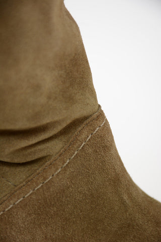 9cm Suede Leather GIGI Ankle Boot