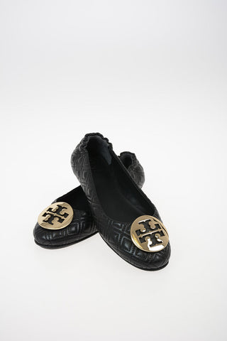 Quilted Leather Ballet Flat