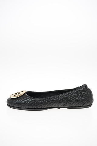 Quilted Leather Ballet Flat
