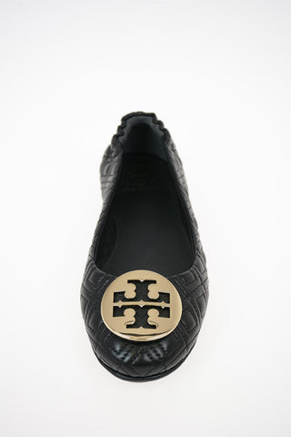 Quilted Leather Ballet Flat