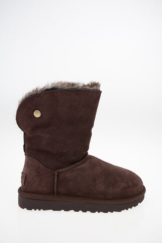 Suede Leather VALENTINA Ankle Boot with Swarovski