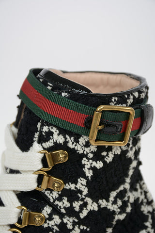 9cm Knitted Ankle Boot