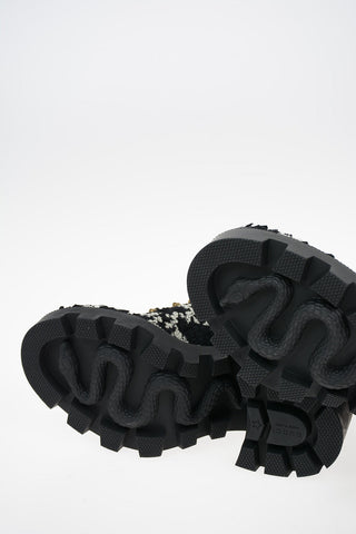 9cm Knitted Ankle Boot