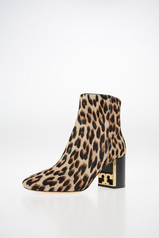 7cm Leopard Printed GIGI Ankle Boot