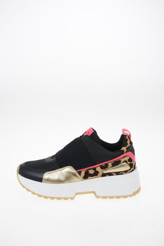 MICHAEL Fabric and Leather COSMO Slip on