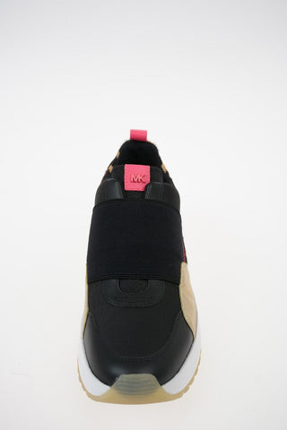 MICHAEL Fabric and Leather COSMO Slip on