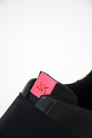 MICHAEL Fabric and Leather COSMO Slip on