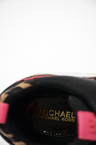 MICHAEL Fabric and Leather COSMO Slip on