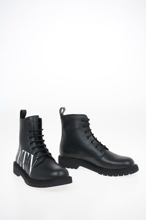 GARAVANI leather Combat boots