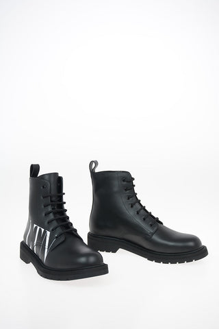 GARAVANI leather Combat boots