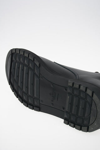 GARAVANI leather Combat boots