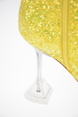 10cm Glittered GIORGIA Ankle Boots