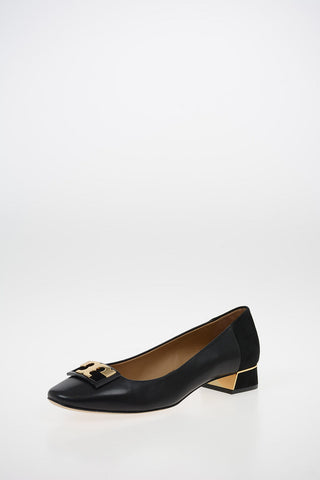 Leather GIGI Ballet Flat with Heel