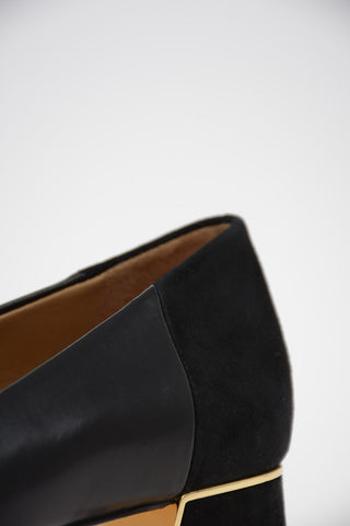 Leather GIGI Ballet Flat with Heel