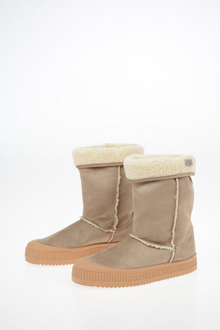 Suede Leather Ankle Boots