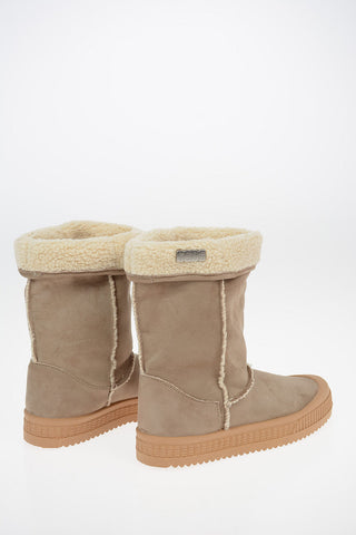Suede Leather Ankle Boots
