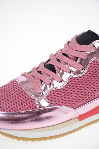 Fabric and Leather BRIGHT Sneakers