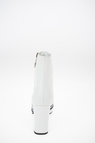 10cm Leather Ankle Boots