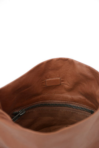 Leather SMALL ADRI Pochette HENNA
