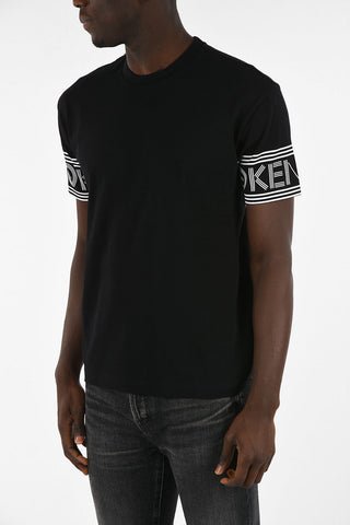 T-shirt Oversize Con Profili Logati