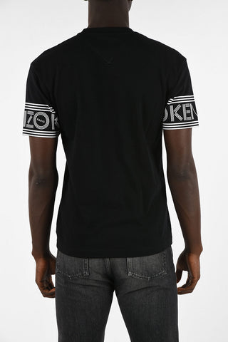 Oversized T-shirt With logoed Trimmings