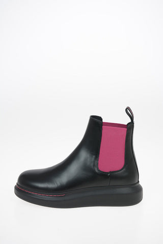 leather Chelsea boots