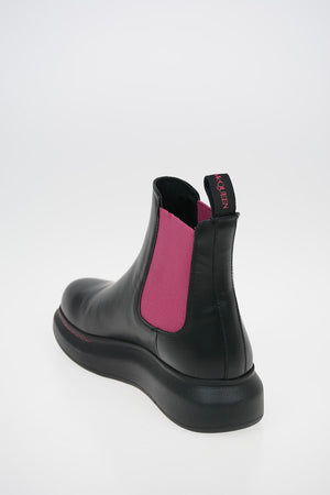 leather Chelsea boots