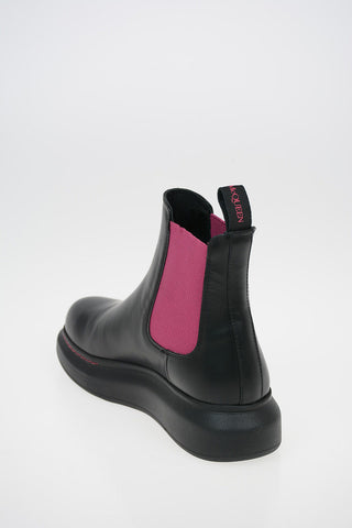 leather Chelsea boots