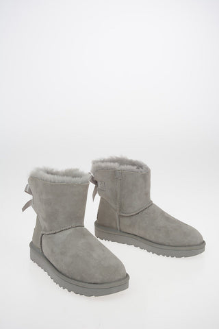 Suede leather MINI BAILEY Ugg boots with Bow