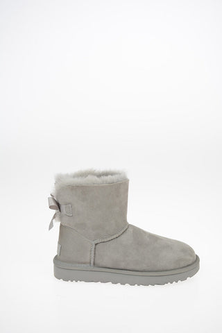 Suede leather MINI BAILEY Ugg boots with Bow