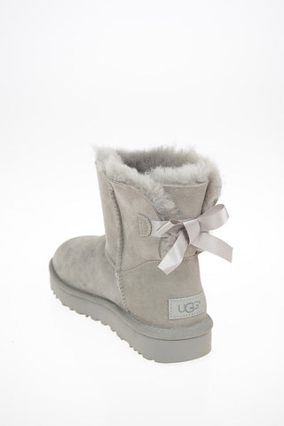 Suede leather MINI BAILEY Ugg boots with Bow