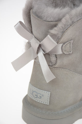 Suede leather MINI BAILEY Ugg boots with Bow