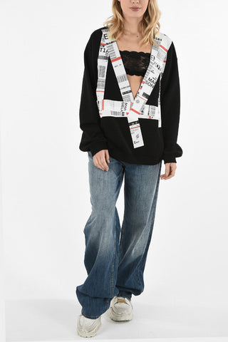 MM0 Oversize V-Neck Sweater