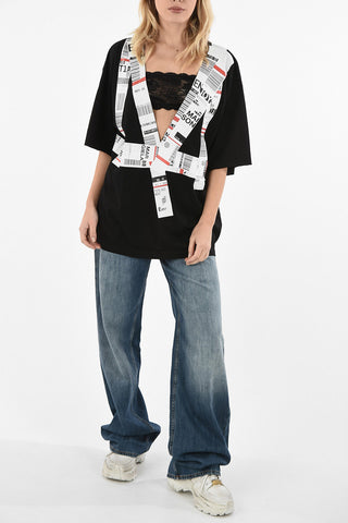 MM0 Oversize V-Neck T-shirt