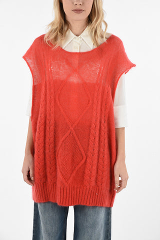 MM0 Aran Crew-Neck Sweater