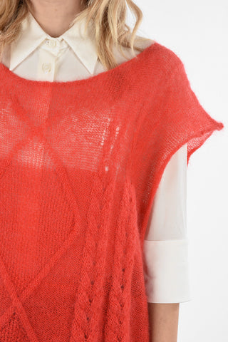 MM0 Aran Crew-Neck Sweater