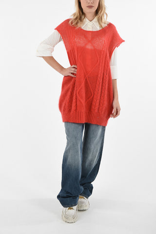 MM0 Aran Crew-Neck Sweater