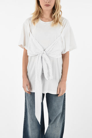MM6 Oversize t-shirt with Bow