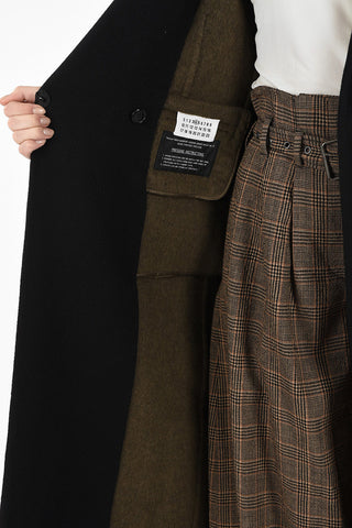 MM4 Cashmere Snap Button Coat