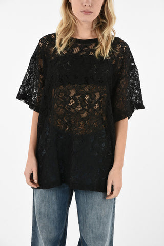MM6 Macrame Lace T-shirt