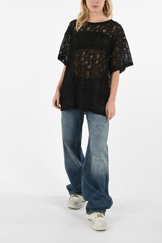 MM6 Macrame Lace T-shirt