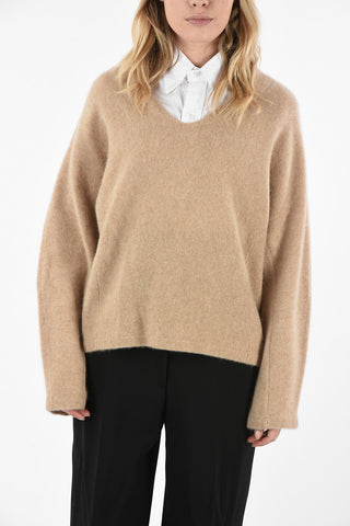cashmere v-neck sweater