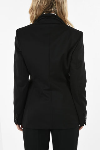 Blazer VENERE in Lana Vergine Con Chiusura Fiocco 