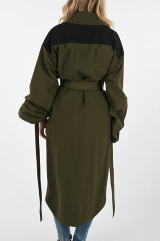 Oversized trench with Patch Pocket